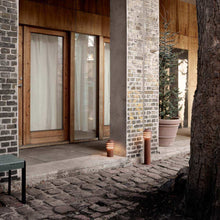Load image into Gallery viewer, Bysted Garden Outdoor Bollard in Outside Area.
