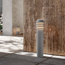 Load image into Gallery viewer, Bysted Garden Outdoor Bollard in Outside Area.
