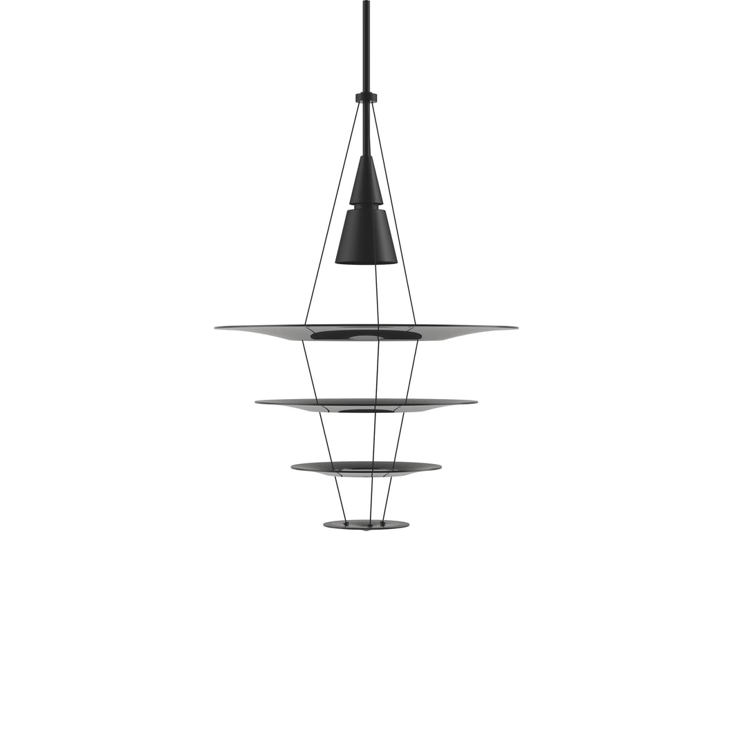 Enigma Pendant Light in Black (Small).