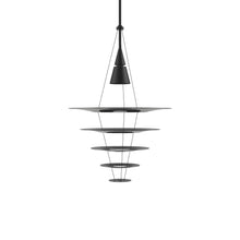 Load image into Gallery viewer, Enigma Pendant Light in Black (Medium).
