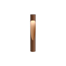 Load image into Gallery viewer, Flindt Garden Outdoor LED Bollard in Corten Color (Short/Spike without power supply).
