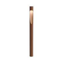 Load image into Gallery viewer, Flindt Garden Outdoor LED Bollard in Corten Color (Long/Spike without power supply).

