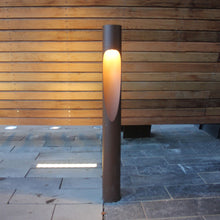 Load image into Gallery viewer, Flindt Garden Outdoor LED Bollard in Outside Area.
