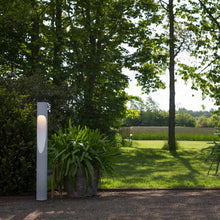Load image into Gallery viewer, Flindt Garden Outdoor LED Bollard in Outside Area.
