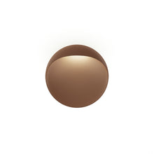 Load image into Gallery viewer, Flindt Outdoor LED Wall Light in Corten Color (Small).
