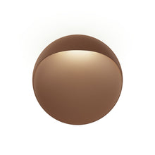 Load image into Gallery viewer, Flindt Outdoor LED Wall Light in Corten Color (Medium).
