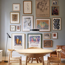 Load image into Gallery viewer, LP Grand LED Pendant Light in living room.

