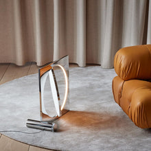 Load image into Gallery viewer, Moonsetter LED Floor Lamp in living room.
