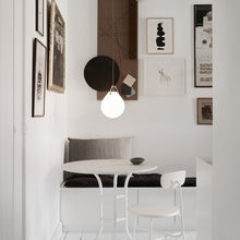 Load image into Gallery viewer, Moser Ø Pendant Light in living room.
