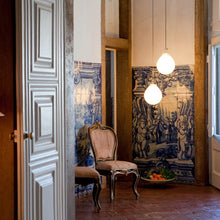 Load image into Gallery viewer, Moser Ø Pendant Light in living room.
