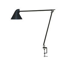 Load image into Gallery viewer, NJP LED Table Lamp in Black (Clamp).
