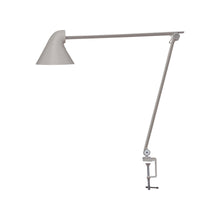 Load image into Gallery viewer, NJP LED Table Lamp in Light Grey (Clamp).
