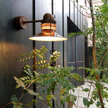 Load image into Gallery viewer, Nyhavn Wall Light in Outside Area.
