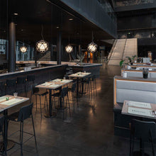 Load image into Gallery viewer, OE Quasi Pendant Light in restaurant.
