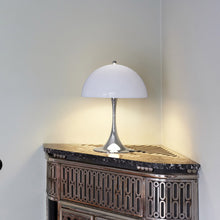 Load image into Gallery viewer, Panthella 320 Table Lamp in living room.
