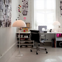 Load image into Gallery viewer, Panthella Floor Lamp in living room.
