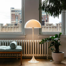 Load image into Gallery viewer, Panthella Floor Lamp in living room.
