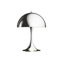 Load image into Gallery viewer, Panthella LED Mini Table Lamp in High Lustre Chrome Plated.
