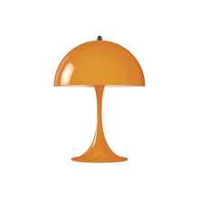 Load image into Gallery viewer, Panthella LED Mini Table Lamp in Orange.
