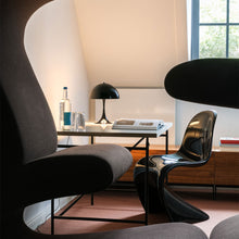 Load image into Gallery viewer, Panthella LED Mini Table Lamp in office.

