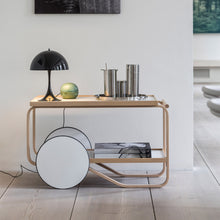 Load image into Gallery viewer, Panthella LED Mini Table Lamp in living room.
