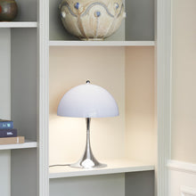 Load image into Gallery viewer, Panthella LED Mini Table Lamp in living room.
