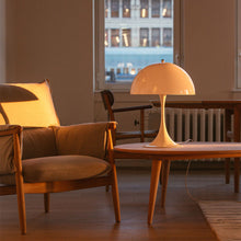 Load image into Gallery viewer, Panthella Table Lamp in living room.
