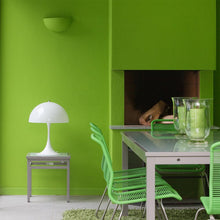 Load image into Gallery viewer, Panthella Table Lamp in dining room.
