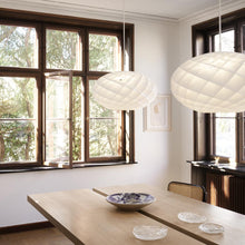 Load image into Gallery viewer, Patera Oval Pendant Light in dining room.
