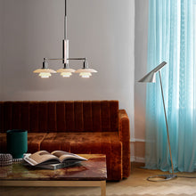 Load image into Gallery viewer, PH 2/1 Linear Pendant Light in living room.
