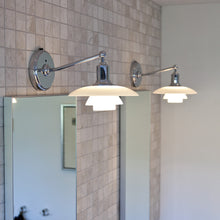 Load image into Gallery viewer, PH 2/1 Wall Light in bathroom.

