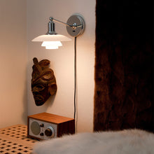 Load image into Gallery viewer, PH 2/1 Wall Light in bedroom.
