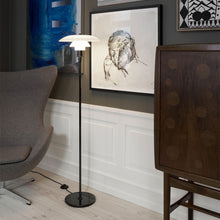 Load image into Gallery viewer, PH 3½-2½ Floor Lamp in living room.
