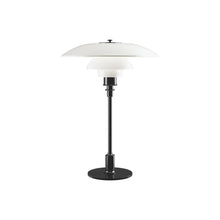 Load image into Gallery viewer, PH 3½-2½ Glass Table Lamp in Black Metalized.
