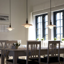 Load image into Gallery viewer, PH 3/2 Pendant Light in dining room.
