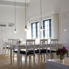 Load image into Gallery viewer, PH 3/2 Pendant Light in dining room.
