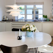 Load image into Gallery viewer, PH 5-4½ Pendant Light in dining room.
