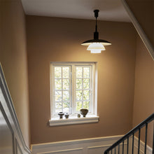 Load image into Gallery viewer, PH 5/5 Pendant Light in stair.
