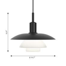 Load image into Gallery viewer, PH 5/5 Pendant Light - line drawing.
