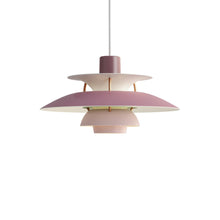 Load image into Gallery viewer, PH 5 Mini Pendant light in Hues of Rose.
