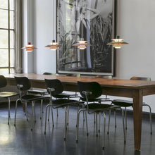 Load image into Gallery viewer, PH 5 Mini Pendant light in dining room.
