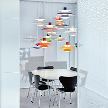 Load image into Gallery viewer, PH 5 Mini Pendant light in living room.
