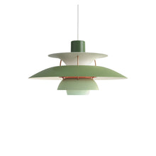 Load image into Gallery viewer, PH 5 Pendant Light in Hues of Green.
