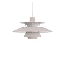 Load image into Gallery viewer, PH 5 Pendant Light in Monochrome Oyster Grey.
