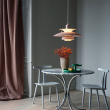 Load image into Gallery viewer, PH 5 Pendant Light in living room.
