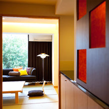 Load image into Gallery viewer, PH 80 Floor Lamp in living room.
