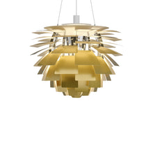 Load image into Gallery viewer, PH Artichoke Pendant Light in Brass (Large).
