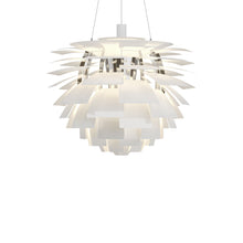 Load image into Gallery viewer, PH Artichoke Pendant Light in White (Large).
