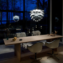 Load image into Gallery viewer, PH Artichoke Pendant Light in dining room.
