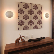 Load image into Gallery viewer, PH Hat Wall Light in living room.
